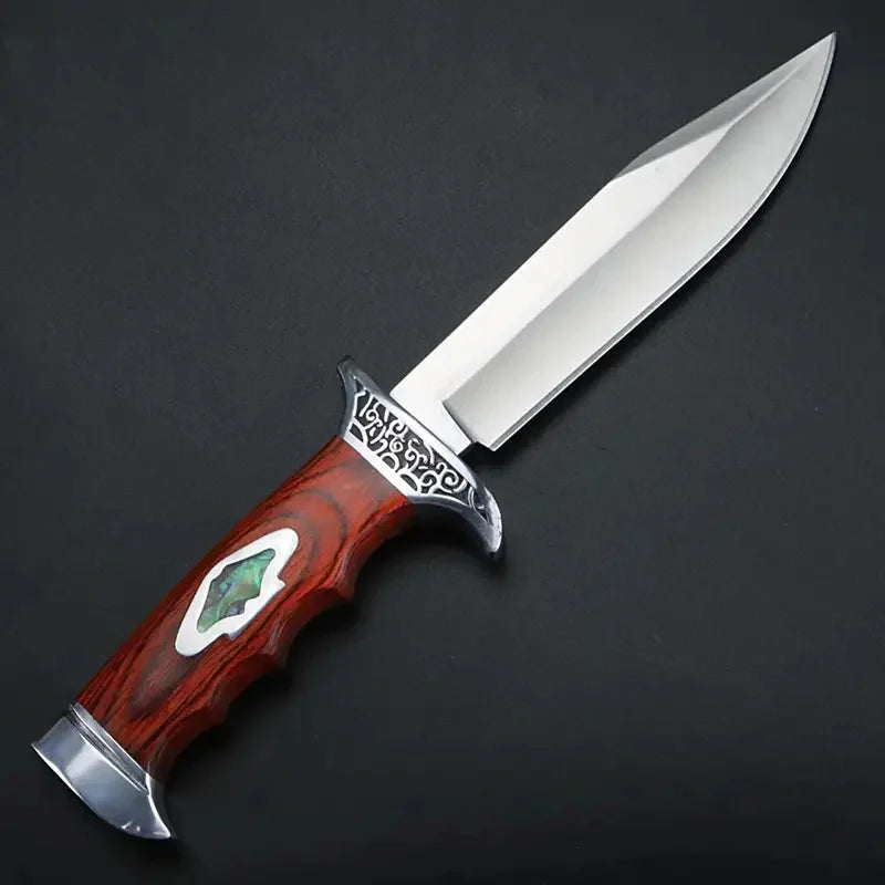 High Hardness Steel Saber Outdoor Knife Field Survival Straight Knife Camping Tactical Knife Hand Knife