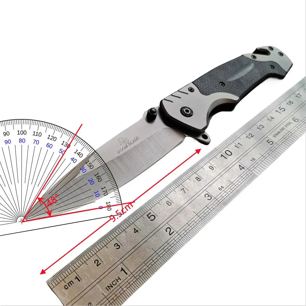 Folding Knife Edc Multi High Hardness 8CR13 Military Knives- Good for Hunting Camping Survival Outdoor Everyday Carry