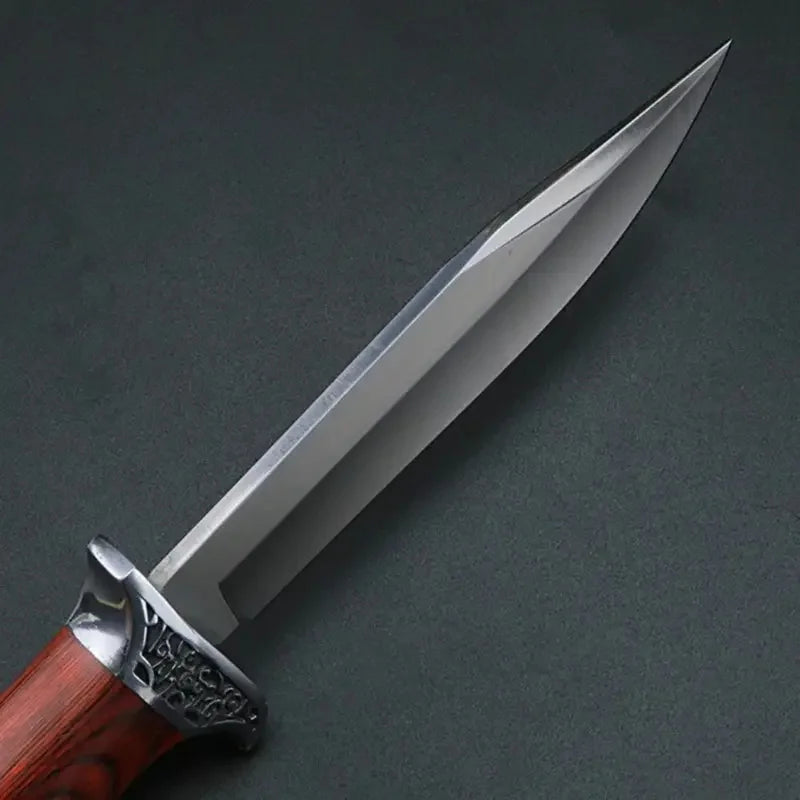 High Hardness Steel Saber Outdoor Knife Field Survival Straight Knife Camping Tactical Knife Hand Knife