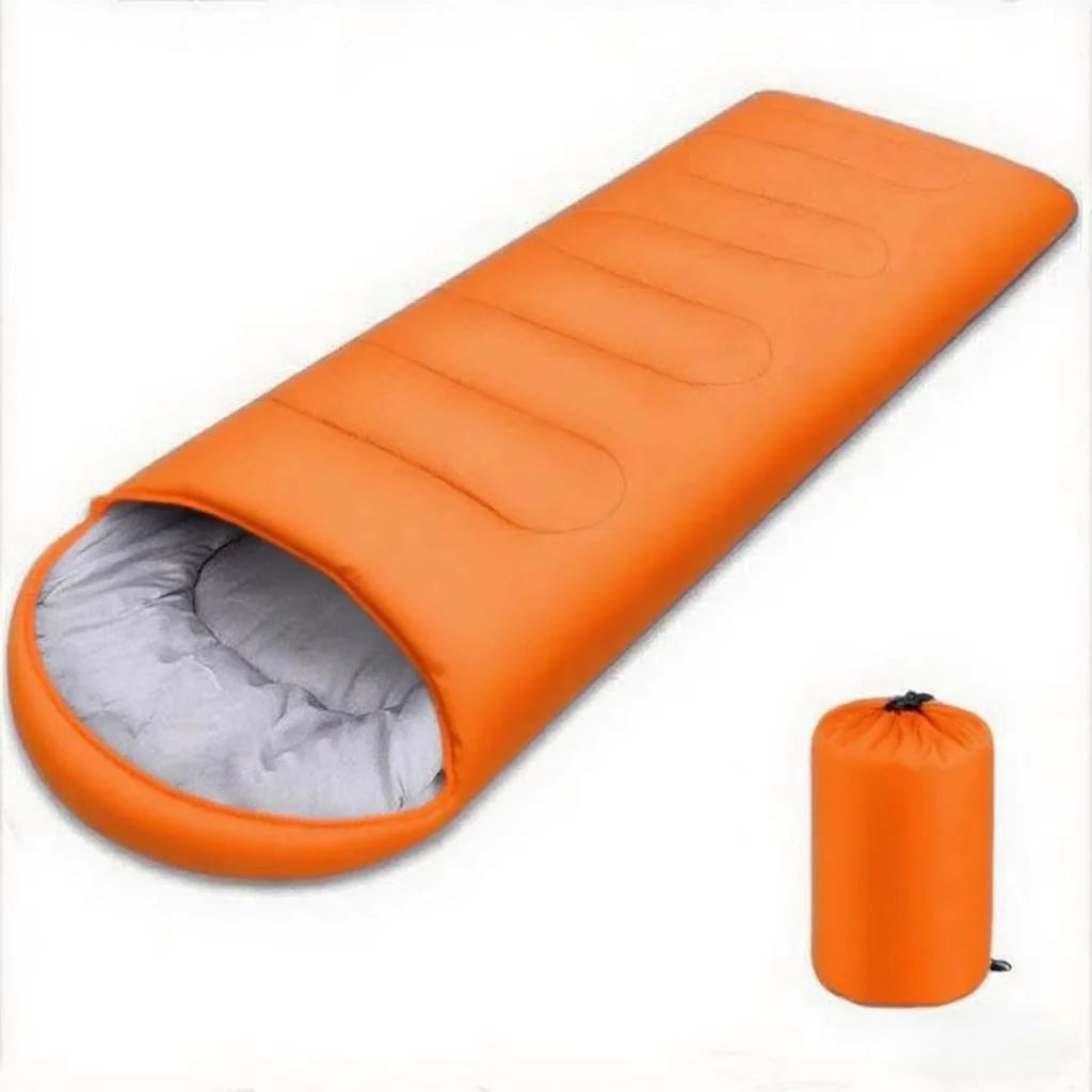 Camping sleeping bag light 4 seasons warm envelope backpack outdoor mummy cotton winter sleeping bag camp camp sleeping equipmen