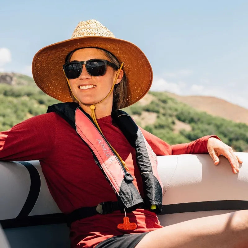 Onyx A/M-24 Automatic/Manual Inflatable Life Jacket, Low Profile, Compact Design, Manual Convertible Inflation Option
