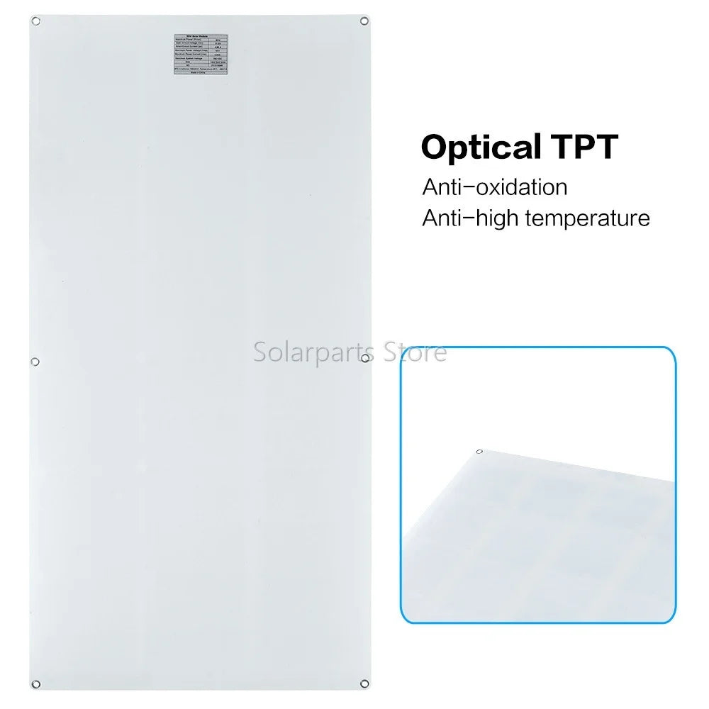 200 Watt Solar Panel Kit 12V / 24V 20A Charge Controller Extension Cable 200W Flexible Solar Panels Module for battery Charger
