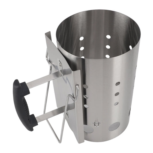 Chimney Starter Stainless Steel Portable Efficient Charcoal Starter Barrel for Barbecue Camping