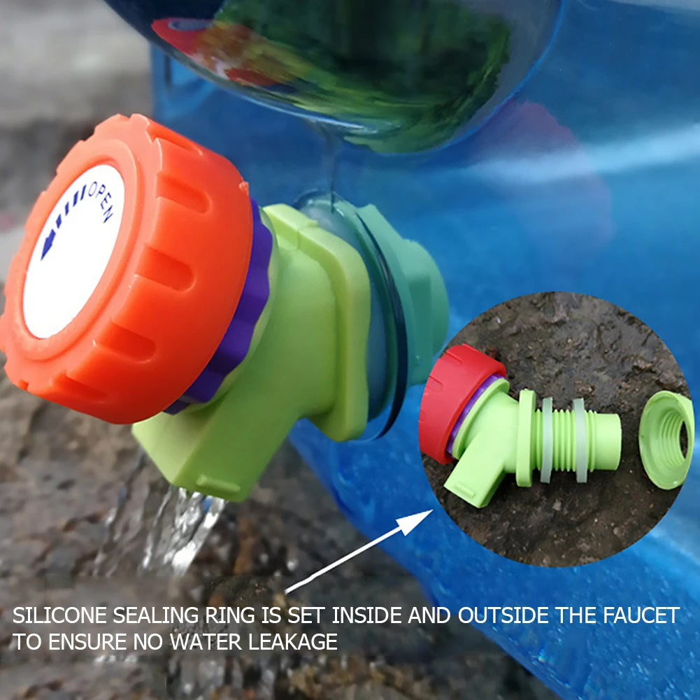 8 L Water Container with Faucet Water Can Bucket Large Capacity Water Bottle Portable Water Container For Outdoor Camping Travel