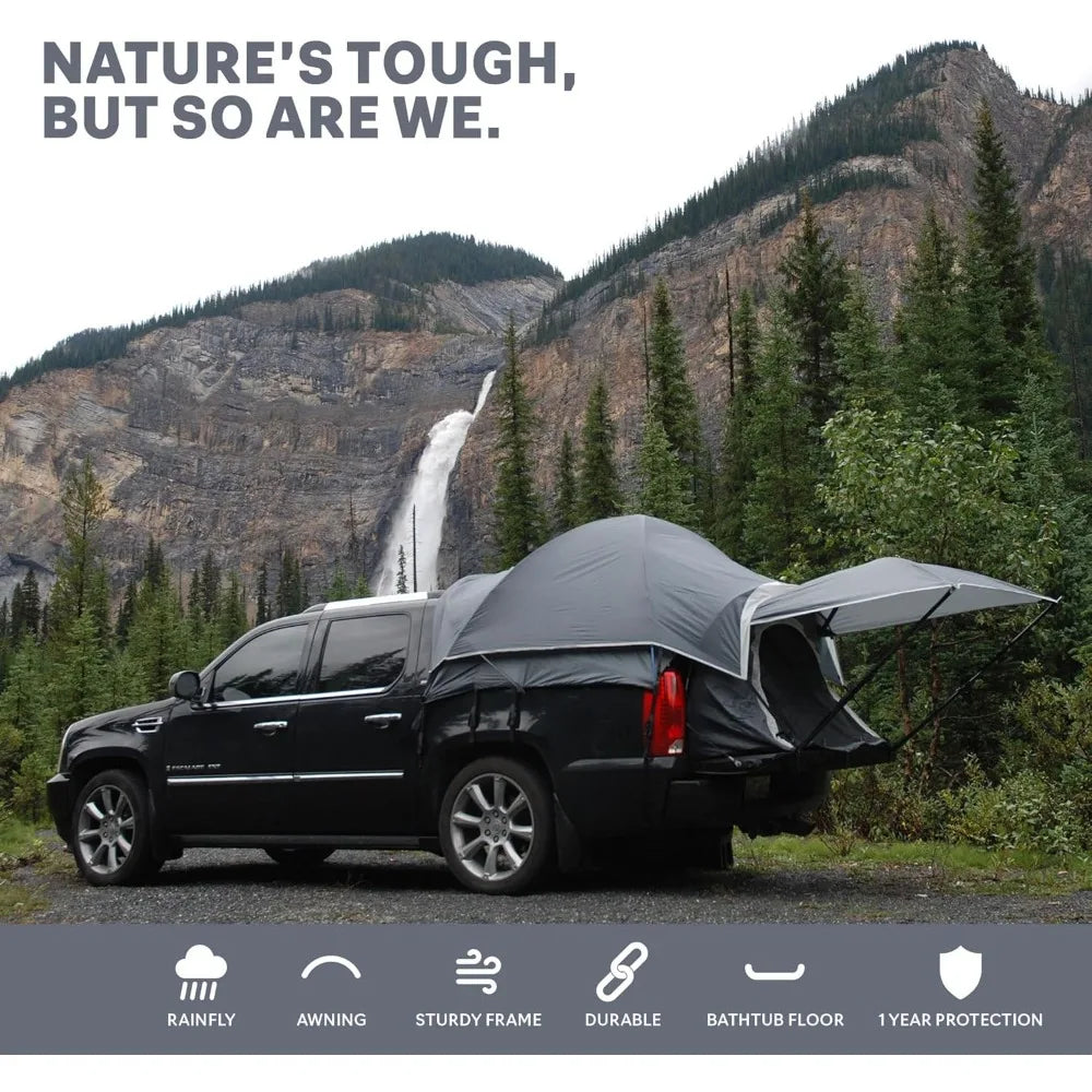 Chevy Avalanche Truck Tent | Pickup Truck Bed Camping Tent | Full Rainfly for Water Protection | Sturdy and Spacious 2-Person T