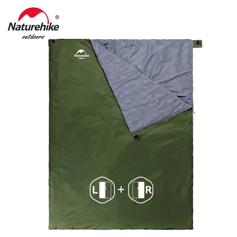 LW180 Sleeping Bag Ultralight Portable Splicable Single Spring Summer Outdoor Hiking Camping Climbing Sleeping Bag