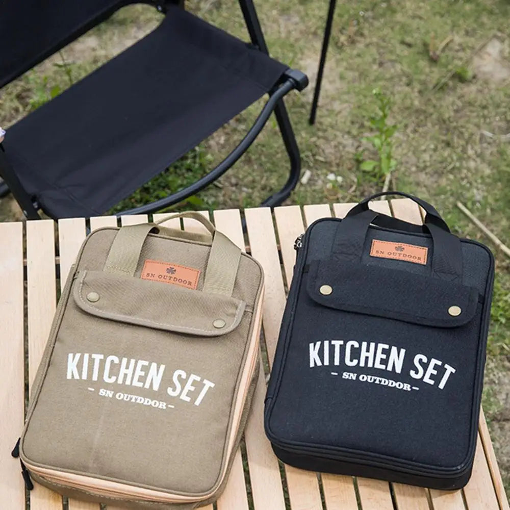 8pcs Camping Kitchen Cookware Set Portable Outdoor Travel Utensils Stainless Steel Cooking and Grilling Set for BBQ Picnic