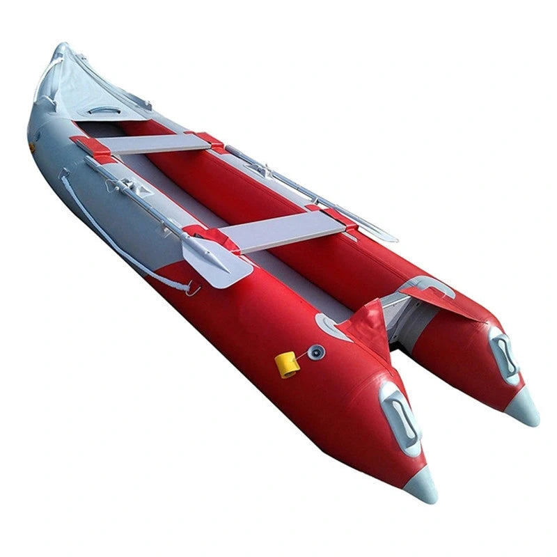 2 3 4 5 6 Person Cheap Inflatable Kayak Fishing Boat Custom PVC Kaboat Rescue Rubber Rowing Boat with Motor