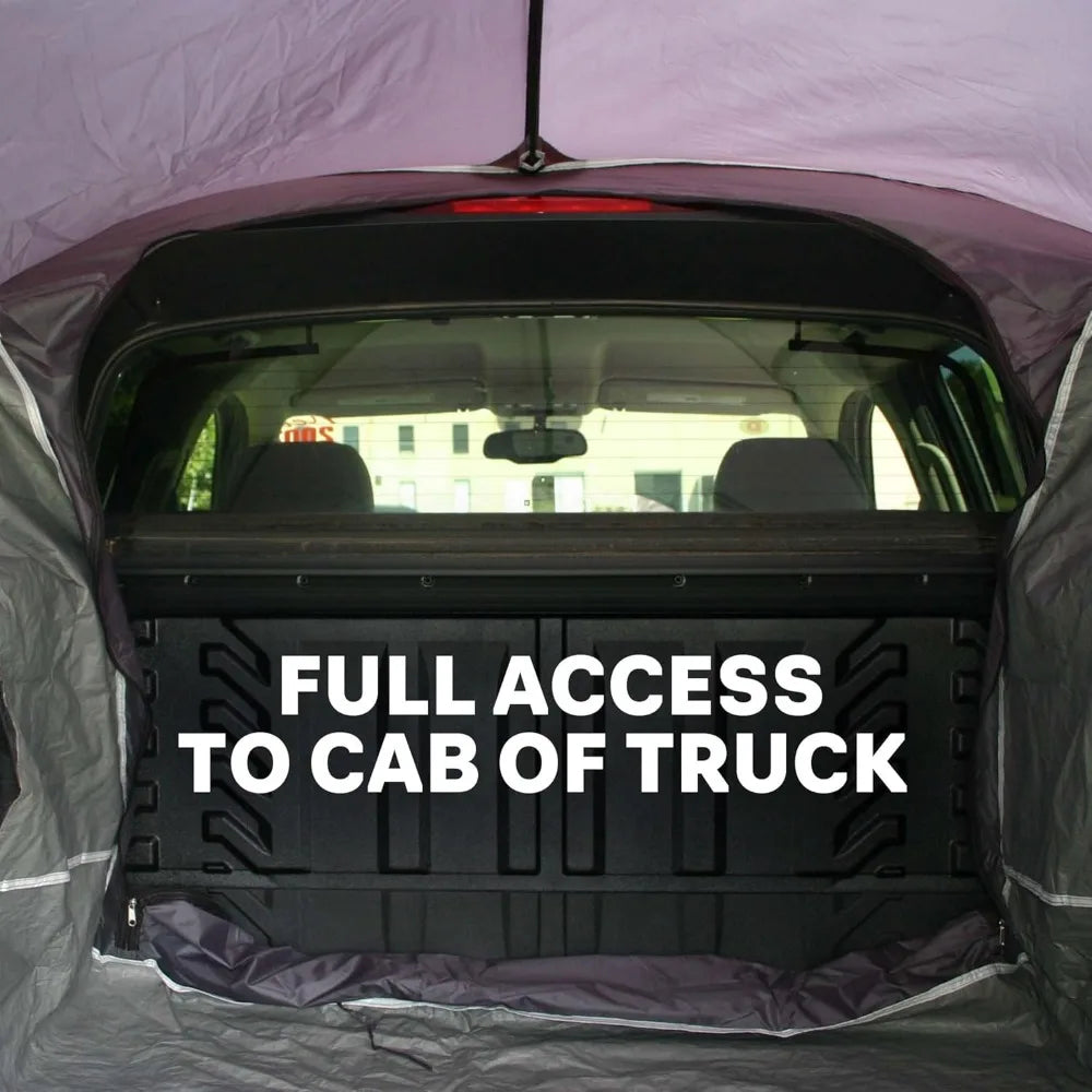 Chevy Avalanche Truck Tent | Pickup Truck Bed Camping Tent | Full Rainfly for Water Protection | Sturdy and Spacious 2-Person T
