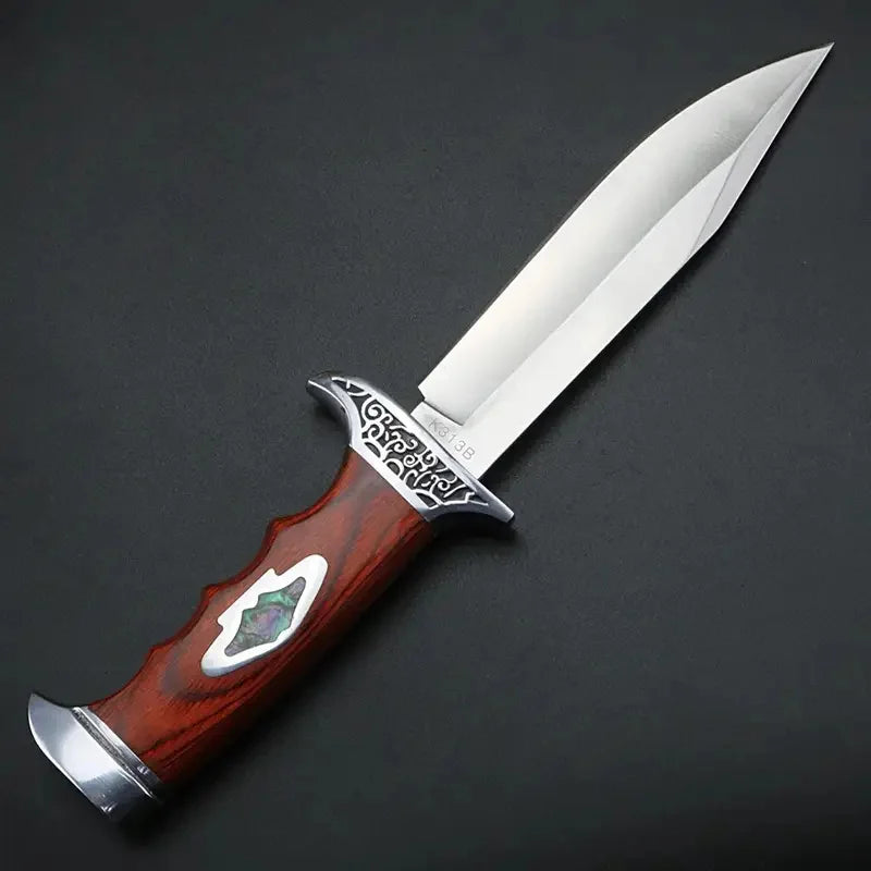 High Hardness Steel Saber Outdoor Knife Field Survival Straight Knife Camping Tactical Knife Hand Knife