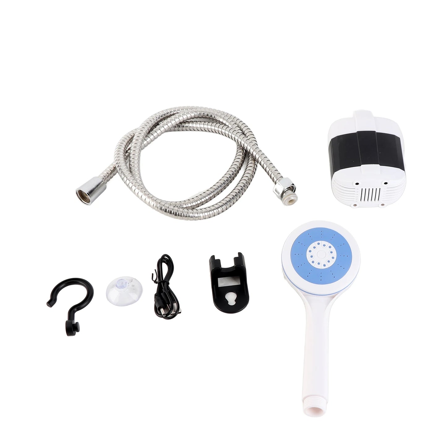 Electric Shower Pump Portable Camping Shower Outdoor USB Rechargeable for Camping Car Washing Gardening Pet Cleaning Shower
