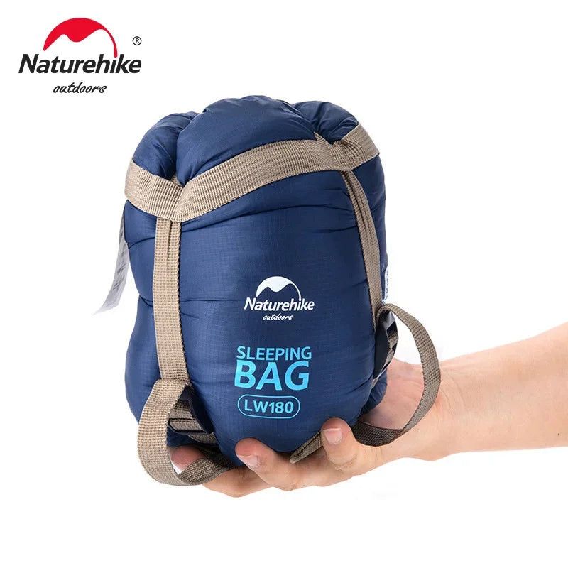 LW180 Sleeping Bag Ultralight Portable Splicable Single Spring Summer Outdoor Hiking Camping Climbing Sleeping Bag