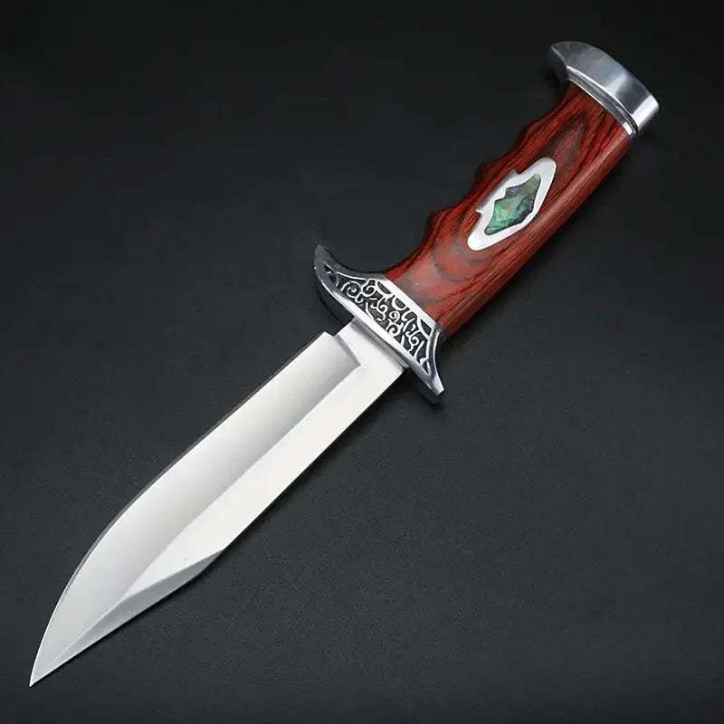High Hardness Steel Saber Outdoor Knife Field Survival Straight Knife Camping Tactical Knife Hand Knife