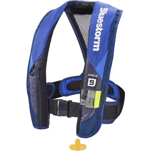 BLUESTORM Atmos 40 Automatic/Manual Inflatable PFD Life Jacket for Adults | US Coast Guard (USCG) Approved Life Vest