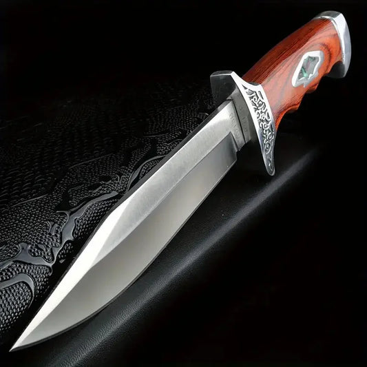 High Hardness Steel Saber Outdoor Knife Field Survival Straight Knife Camping Tactical Knife Hand Knife