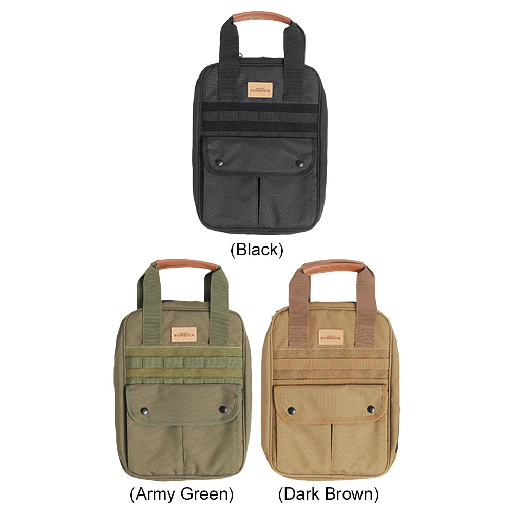 Camping Cookware Storage Bag with Handle Cooking Utensil Set Travel Organizer for Knife Fork Spoon for BBQ Camping Hiking Travel