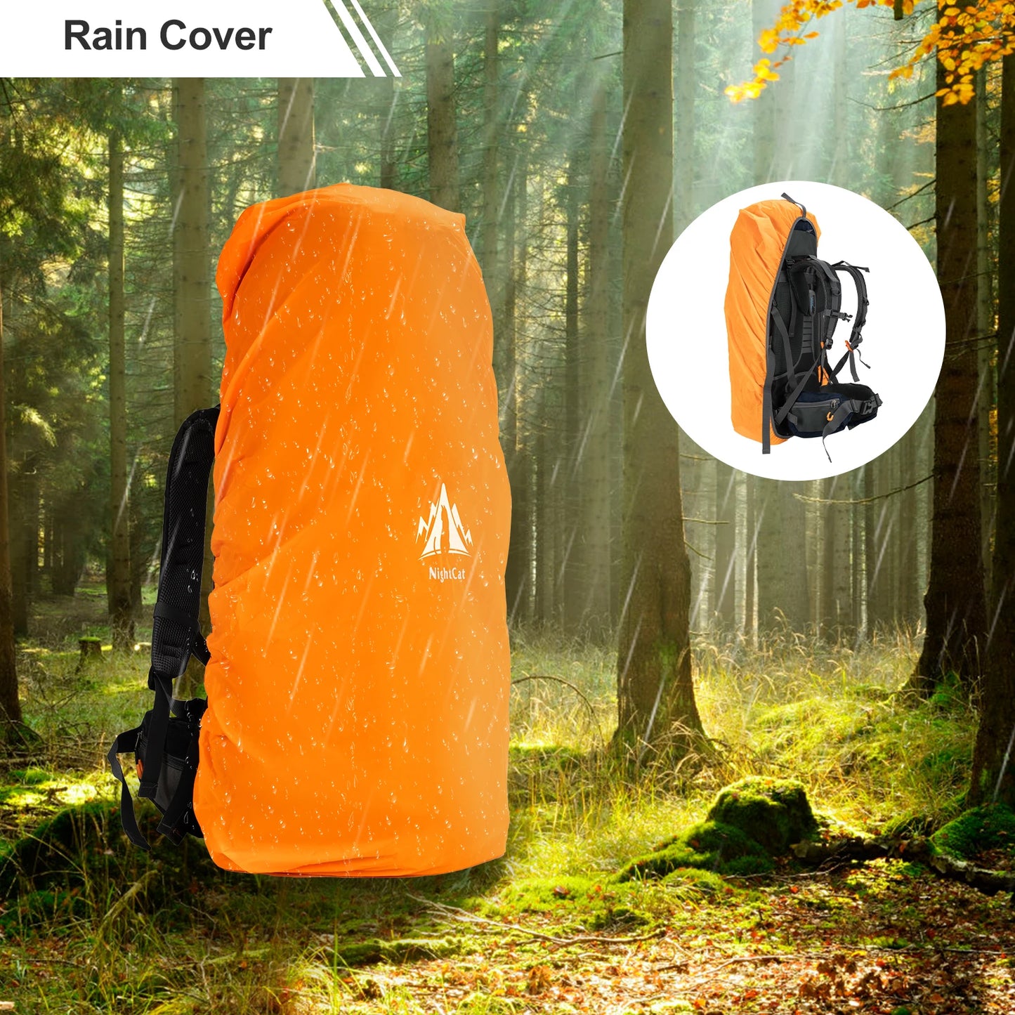 Night Cat Camping Backpacks 90L with Internal Frame Hiking Backpack for Men Women Waterproof Lightweight Breathable Outdoor