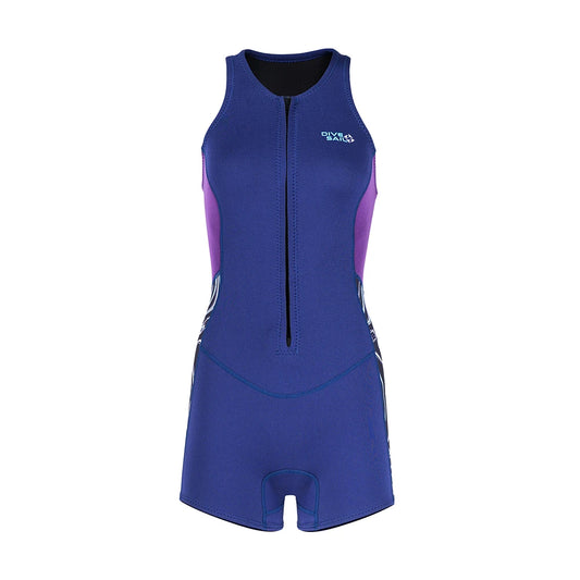 2MM Women Wetsuit Surfing Suit With Front Zip One Piece sleeveless Swimsuit Female Snorkeling Swimsuit Beach Wear For Swimming